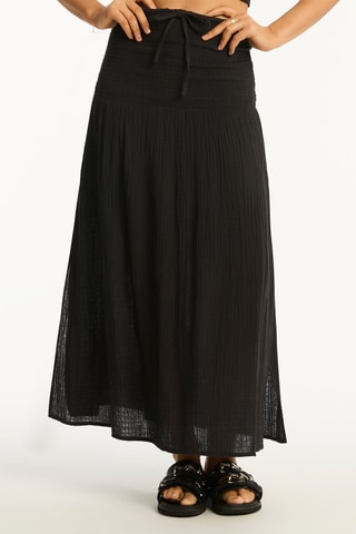 Falda de playa Sunset - Negro