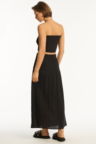 Falda de playa Sunset - Negro