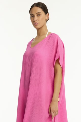 Vestido de playa Sunset - Rosa