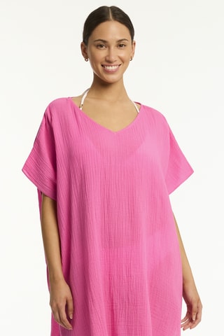Vestido de playa Sunset - Rosa