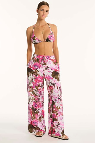 Pantalón de playa Isla - Blanco