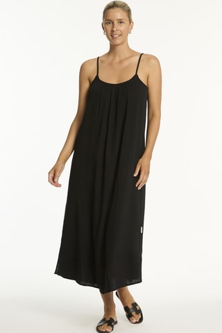 Vestido de playa Sunset - Negro