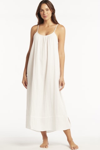 Vestido de playa Sunset - Blanco