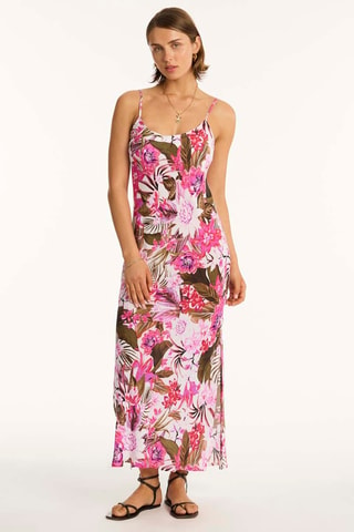 Vestido de playa Isla - Blanco
