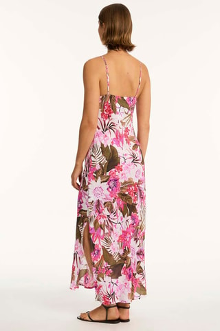 Vestido de playa Isla - Blanco