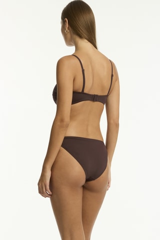 Sujetador de bikini Essentials Edit - Marrón oscuro