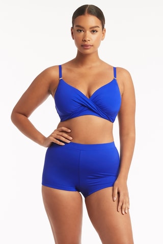 Sujetador de bikini Essentials - Azul cobalto