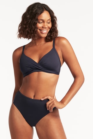 Sujetador de bikini Essentials - Azul noche