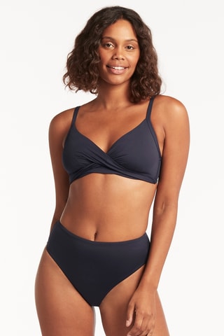 Sujetador de bikini Essentials - Azul noche