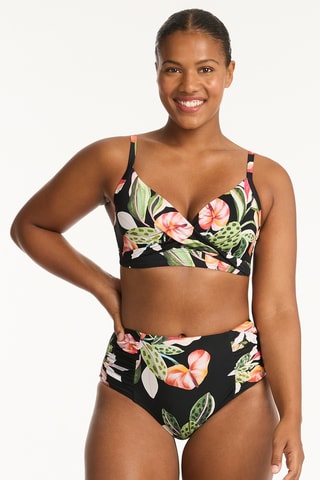 Sujetador de bikini Sundown - Negro
