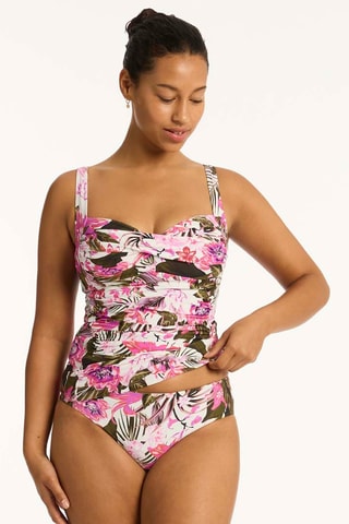Top de baño Blue Hawaii - Blanco