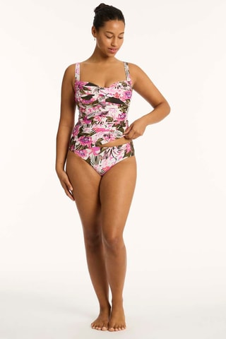 Top de baño Blue Hawaii - Blanco