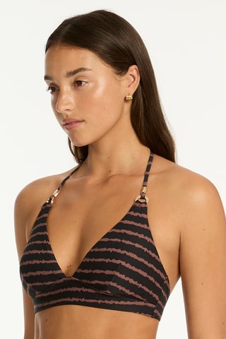 Sujetador de bikini Riptide - Negro