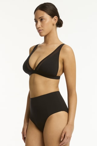 Sujetador de bikini Zebralis - Negro