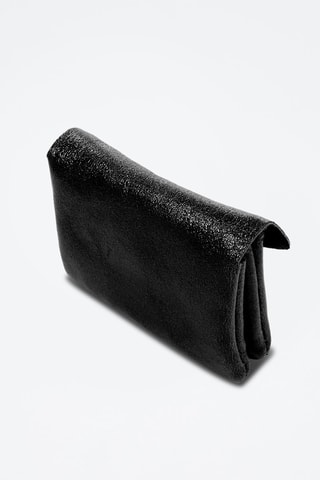 Porta-moedas de nobuck  Preto - Preto