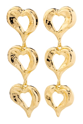 Pendientes Tide - Chapado en oro amarillo