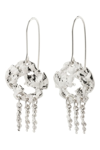 Pendientes Smile - Chapado en plata
