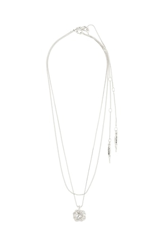 2 collares Feel - Chapado en plata