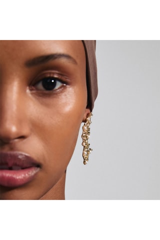 Pendientes Jude - Chapado en oro amarillo