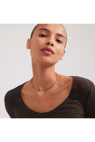 Collar Alison - Chapado en plata