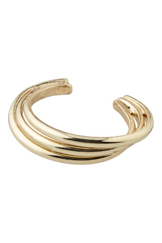 Earcuffs Nira - Chapado en oro amarillo