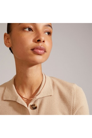 Collar Joanna - Chapado en oro rosa