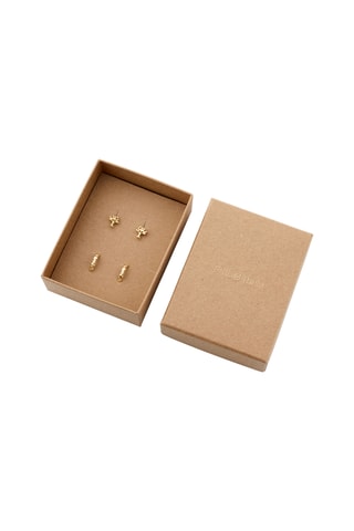 Dormilonas y criollas Piper - Chapado en oro amarillo