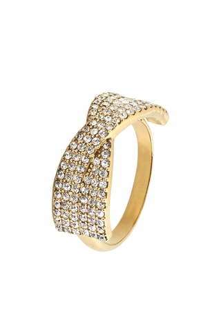 Anillo Shea - Chapado en oro amarillo