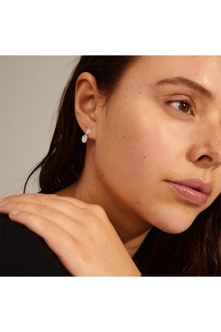 Pendientes Beat - Chapado en plata