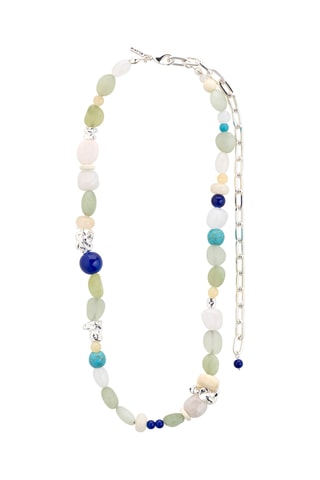 Collar Dream - Chapado en plata, aventurinas, lapislázulis y topacios