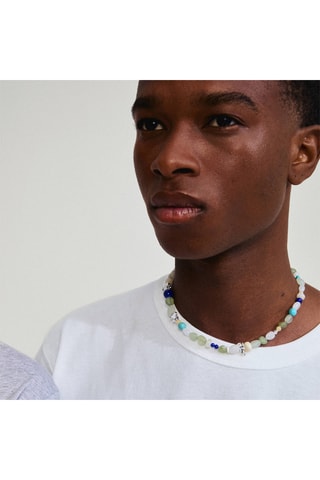 Collar Dream - Chapado en plata, aventurinas, lapislázulis y topacios