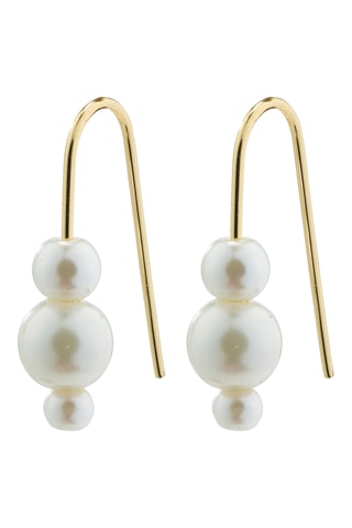 Pendientes Elberta - Chapado en oro amarillo