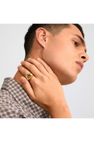 Anillo Free - Chapado en oro amarillo