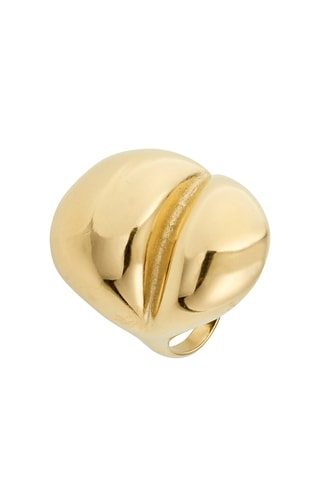 Anillo Maddix - Chapado en oro amarillo