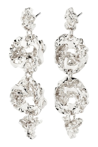 Pendientes Act - Chapado en plata