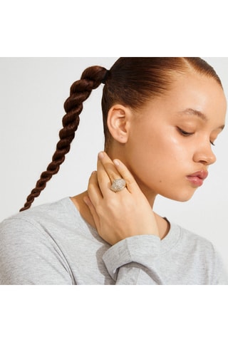 Anillo Lael - Chapado en oro amarillo