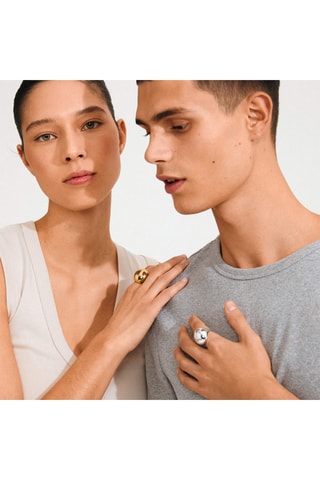 Anillo Jameson - Chapado en oro amarillo