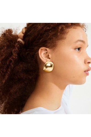 Pendientes Sparkle - Chapado en oro amarillo