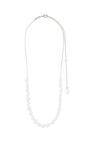Collar Berthe - Chapado en plata y perlas cultivadas de agua dulce