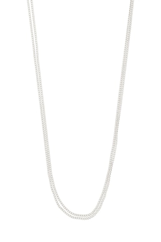 Collar de varias vueltas Jojo - Chapado en plata