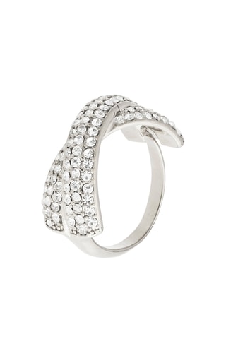 Anillo Edtli - Chapado en plata