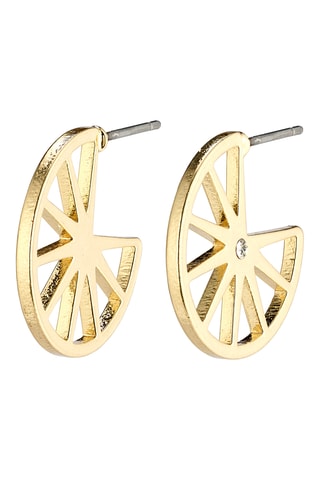Criollas Kaylee - Chapado en oro amarillo