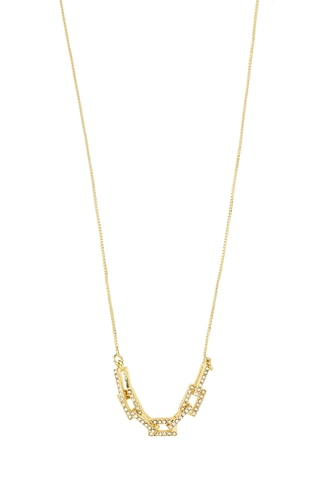 Collar Coby - Chapado en oro amarillo