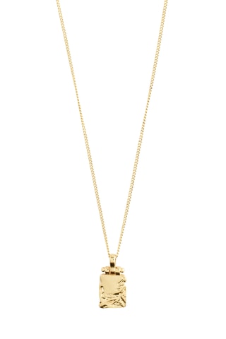 Collar Sol - Chapado en oro amarillo