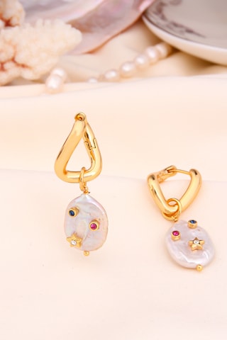 Pendientes - Chapado en oro amarillo