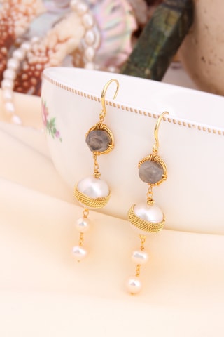 Pendientes - Chapado en oro amarillo