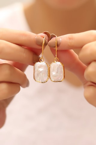 Pendientes - Perla