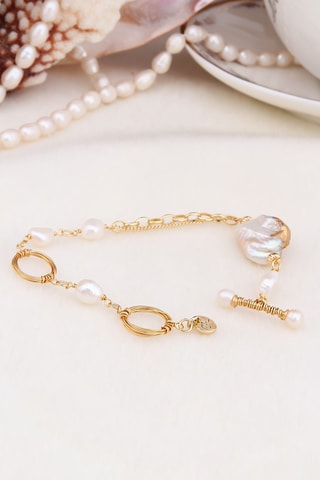 Pulsera - Chapado en oro amarillo