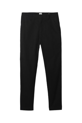 Pantaloni 7/8 in cotone bio - Nero