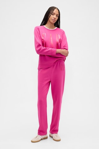 Pantaloni in pile - Fucsia